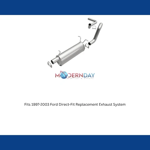 Fits 1997-2003 Ford Direct-Fit Replacement Exhaust System 106-0498